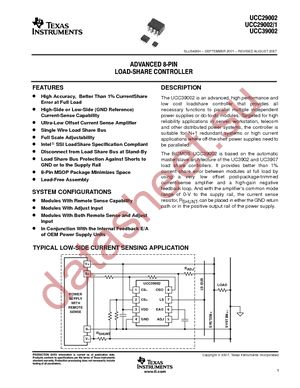 UCC39002DGKR datasheet  